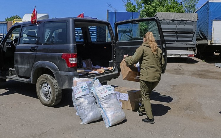 В Донецк прибыл гумгруз от жителей и организаций Поморья 